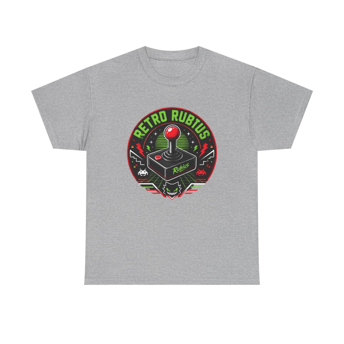 Rubius "Retro Rubius" Unisex Tee - alternate angle 2, merchandise