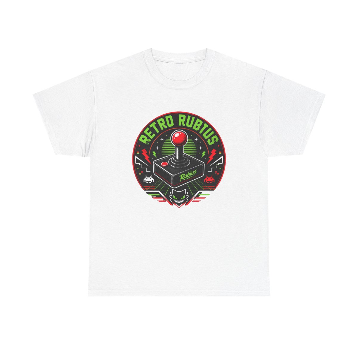 Rubius "Retro Rubius" Unisex Tee - alternate angle 3, merchandise