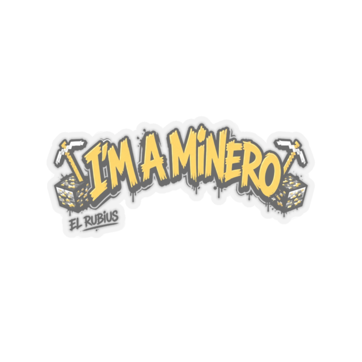 Rubius "m a Minero" Sticker