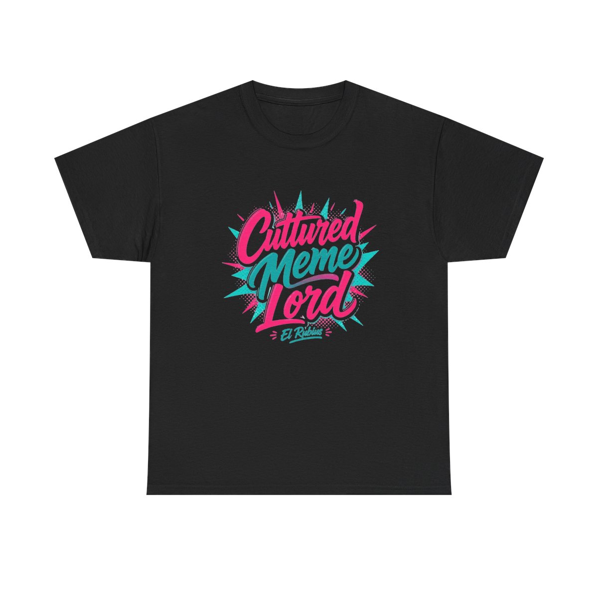 Rubius "Cultured Meme Lord" Unisex Tee - alternate angle 2, merchandise